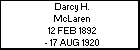 Darcy H. McLaren