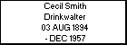 Cecil Smith Drinkwalter
