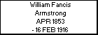 William Fancis Armstrong