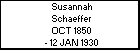 Susannah Schaeffer