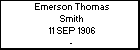 Emerson Thomas Smith