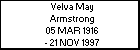 Velva May Armstrong