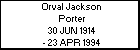Orval Jackson Porter