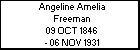 Angeline Amelia Freeman