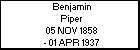 Benjamin Piper