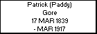 Patrick (Paddy) Gore