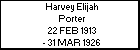 Harvey Elijah Porter