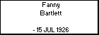 Fanny Bartlett
