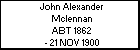 John Alexander Mclennan
