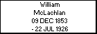 William McLachlan