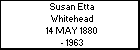 Susan Etta Whitehead