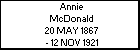 Annie McDonald