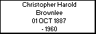 Christopher Harold Brownlee