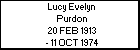 Lucy Evelyn Purdon