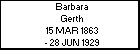 Barbara Gerth