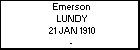 Emerson LUNDY