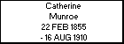 Catherine Munroe