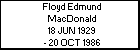 Floyd Edmund MacDonald