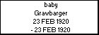 baby Grawbarger