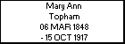 Mary Ann Topham