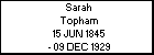 Sarah Topham