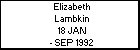 Elizabeth Lambkin