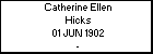 Catherine Ellen Hicks