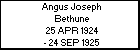 Angus Joseph Bethune