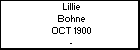Lillie Bohne