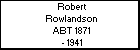 Robert Rowlandson