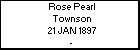 Rose Pearl Townson