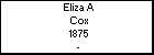 Eliza A Cox