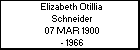 Elizabeth Otillia Schneider