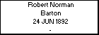 Robert Norman Barton