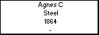 Agnes C Steel