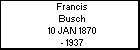 Francis Busch