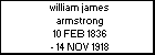 william james armstrong