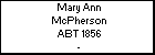 Mary Ann McPherson