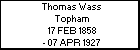 Thomas Wass Topham