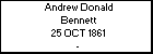 Andrew Donald Bennett