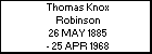 Thomas Knox Robinson