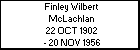 Finley Wilbert McLachlan
