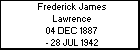 Frederick James Lawrence