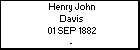 Henry John Davis