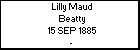 Lilly Maud Beatty