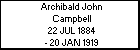 Archibald John Campbell
