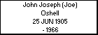 John Joseph (Joe) Oshell