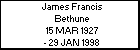 James Francis Bethune