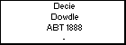Decie Dowdle