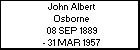 John Albert Osborne